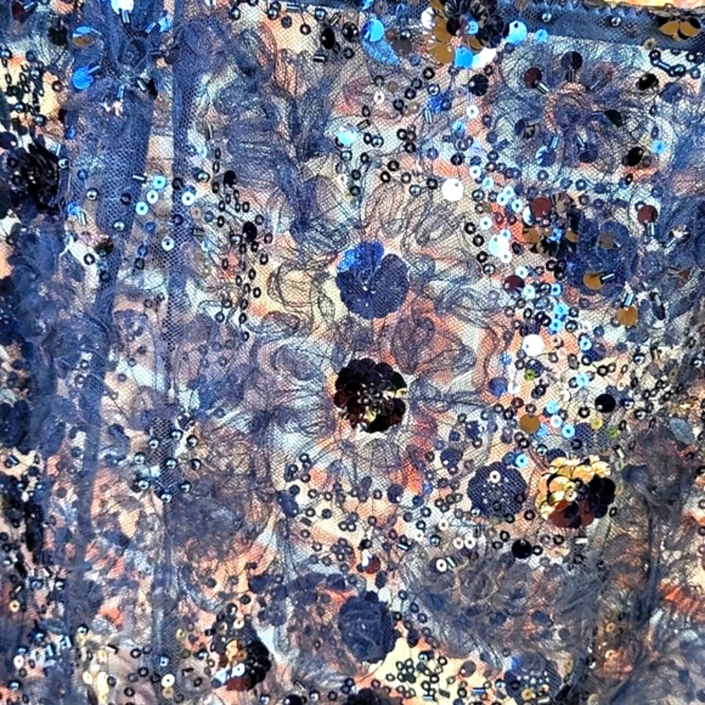 Cezanne Black Sequin Evening Shoulder Wrap Shawl